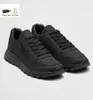 2023 Novo Designer Sapatos De Malha Bota Masculina Feminina Laceup Extraordinária Couro Em Relevo Curb Tênis De Borracha De Bezerro Nappa Platformsole Shoe Hiking Shoe Tamanho 46