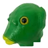 Masques De Fête Nouveauté Latex Vert Masque De Tête De Poisson - Bouche Ouverte Animal Cosplay Prop Pour Adts Drop Delivery Maison Jardin Fournitures De Fête Dhcbm