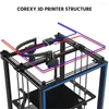 Impressoras TRONXY Pro Upgrade Kit de impressora 3D DIY 330 390 mm Tamanho de impressão de alta precisão com impressão de resumo Sensor de filamento inteligente