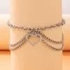 Anklets Beach Must-Have Starfish Pendant Anklet For Women Alloy Triple Layer Serpentine Chain Girls Summer Jewelry Foot Bracelet