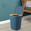 Waste Bins Waste sorting High capacity flap press Ring press Garbage bin Snap cover Household basic waterproof garbage bin 230711