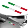 Ny 2st 3D Italy Badge Car Sticker Auto Motorcykeldörr Tank Fender Bumper Body Side Italia Styling Klistermärken Bildekor Tillbehör