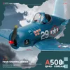 Elektrikli RC Uçak WLTOYS XK A500 RC Uçak QF4U Fighter Dört Kanallı Makine A250 A200 Uzaktan Kumanda Uçakları 6G Yetişkinler için Oyuncaklar 230711