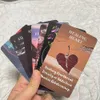 أنشطة الألعاب في الهواء الطلق 12x7 DND الوضع Love Deck عالية الجودة Tarot English النسخة النبوية العائلية في مربع البطاقات العرفية 230711