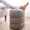 Pillow Inflatable Travel Foot Pad Airplane Car Bus Footrest stool Height Adjustable Kids Flight Sleeping Resting mx920103 230711