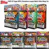 Autocollants pour jouets pour enfants 23 Topps League Match Attax Mega Tin Collection officielle de football Sports Stars Mbappe Signature Cards 230711