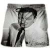 Mannen Shorts Phechion Mode Mannen/Vrouwen John Wayne 3D Print Casual Nieuwigheid Streetwear Mannen Losse Sporting L59