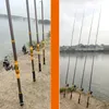 Boat Fishing Rods Carbon fiber long throw rod 2.1-3.6M hard rod used to catch giant fish retractable traveling rotating boat rod and fishing equipment for ships 230711