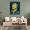 Portret 4 1887 Vincent Van Gogh Schilderij Handgemaakte Olie Reproductie Landschap Canvas Kunst Hoge Kwaliteit