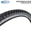 Pneus de vélo SCHWALBE Montagne Vélo tout-terrain VTT Vélo Noir Pneu filaire MARATHON PLUS VTT 54-584 27.5x2.10 Niveau 7 K-Guard Pièces de vélo HKD230712