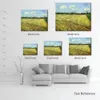 Impressionist Canvas Art Ploughed Field Handmade Vincent Van Gogh Painting Landscape Artwork Modern Living Room Decor