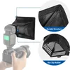 Flash Diffusers NEEWER Flash Diffuser Light Softbox 6"x 5" Universal Collapsible with Storage Pouch for Canon Nikon Godox Yongnuo Flash R230712