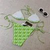 Deux pièces Biquini Designert imprimé Bikini femmes licou maillots de bain maillots de bain plage Bikini Sexy en forme maillots de bain Biquini