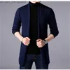 Pulls pour hommes printemps / été nouveaux hommes cardigan mode coréenne pull décontracté manteau hommes simple solide poche pull tricoté S-4XL Z230712