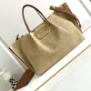 7A Designer Bags Luxury Quality Knitting Beach Totes High Imitation Women Straw Handbags