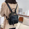 Abendtaschen Hohe Qualität Wasserdichte Einfarbige Leder Frauen Rucksack College Stil Reise Rucksack Schule für Teenager Mädchen Jungen 230711