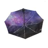 Şemsiye Galaxy Uzay Evren Nebula Bulut Özel Katlanabilir Erkekler Yağmur Şemsiyesi Katlanır Seyahat Erkek Yağmurlu Rüzgar Geçirmez Parapluie