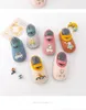 Chaussettes de sol pour tout-petits bébé dessin animé imprimé chaussures et chaussettes pour enfants mignons antidérapants