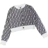 Fall Designer Women Sweater Classic F List Jacquard Fashion High-end End Ethos Knoted Cardigan Wygodny i ciepły