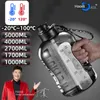 water bottle 1L UP To 5L Gym Cycling Cup Outdoor Sport Large Capacity Water Kettle Fitness BPA FREE Scale Drink Bottle for Men