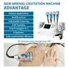 Ny ankomst RF Body Slimming Device 6 i 1 Cavitation Machine 40K Ultraljud Cavitation RF Vakuum Lipo Laser Skin åtdragning Lyft Viktminskningsmaskin