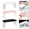 Hand Rests Nail Arm Rest Cushion PU Leather Manicure Arm Rest Pillow Table for Technician Use Save Space with 2 Colors to Select 230711