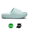 Calm slide Designerskie sandały kapcie dla mężczyzn kobiety klapki Black Sail Geode Teal Jade Ice Sesame damskie męskie sandały pantofel 36-45 T2oP#