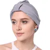 Abbigliamento etnico Mussola Turbanti Cancro Cap per le donne Abaya India Turbante Ultimi 2023 Fasce per la testa Hijab Ramadan