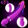 Vibromasseurs 10 Vitesses Puissant Double Tête Grand pour Femmes Baguette Magique Corps Masseur Sex Toys Pour Femme Clitoris Anal Stimuler Produit 230627