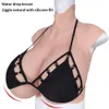 Breast Form Silicon Prostheses K Cup No Oil Fake Boobs Drag Queen Costumes Fake Breasts Huge Breast Forms Breastplate False Chest Sissy 230711