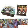 Tecknade figurer 2022 Demon Slayer Cards Box Hobby Collection Tcg Playing Game Rare Card Kimetsu No Yaiba För barn Presentleksak Drop Dh8L5