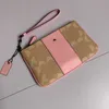 Coabg sacos de embreagem mini pochette designer mulher bolsa moda letras impressão bolsa carteira carteiras para mulheres envelope saco 230712