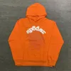 Örümcek kapüşonlu erkek hoodies sweatshirts 23ss yeni pembe sp5der hoodie erkekler kadın hip hop genç haydut dünya çapında örümcek 555 sweatshirt basılı kazak kaput