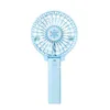 Electric Fans Mini Handheld Fan Folding Desk Fan Ultra-quiet Air Cooler USB Rechargeable Cooling Fans For Student Home Office