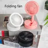 Elektrikli hayranlar yeni usb şarj küçük fan taşınabilir dış mekan mini yaratıcı masaüstü ofis katlanır teleskopik fan