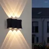 Wall Lamp LED IP65 Outdoor Waterproof Garden Lighting Aluminum Indoor Bedroom Living Room Stairs Light 4/6/8/10/12W 86-265V