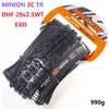 Fahrradreifen MAXXIS MINION DHR/DHF Tubeless TR EXO Fahrradreifen 26X2,2/2,35/2,4 27,5*2,4/29x2,2/2,35/2,5 AM/DH MTB Fahrradreifen Faltreifen 29er HKD230712