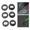 4Sets Car Floor Mat Clips Car Interior Carpet Oval Anti-slide Fixing Clip Trim for VW Golf GTI Seat Leon MK1 Skoda Octavia Fabia