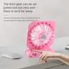 Electric Fans USB Mini Desktop Fan Portable Electric Fan Wind Speed Adjustable Mini Fan Summer Cooling Tools Charging Desktop Fan