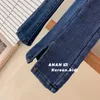 Jeans 2023 Primavera Autunno Ragazze Bambini Denim Pantaloni Bambino Bambini Pantaloni lunghi Pantaloni Vestiti 2 12T 230711