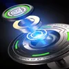 Dekompressionsleksak Rolig multifunktionell UFO Fingertop Spinner Leksaker Vuxna Anti Stress Metall Hand Spinner Leksak För Barn Chrismatas Presenter R230712