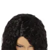 Syntetiska peruker GNIMEGIL mörkbrun peruk Långvågigt hår för svarta kvinnor Naturlig fluffig daglig kostym Karnevalsfest Vanlig