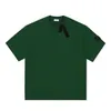 2023 Trend T-Shirt Rozeti Erkek ve Kadın Yuvarlak Boyun Saf Pamuk Gevşek Tüm Maç Maçı Moda Yarım Kaldırılmış Yaz Boş Boş Zamanlı Spor Düz Renk Vücut Gömlek M-2XL