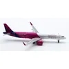 Aircraft Modle LH4193 Alloy Collectible Plane Gift Wings 1 400 Wizz Air Abu Dhabi Airbus A321neo Diecast Aircraft JET Model A6-WZB 230711