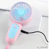 Electric Fans Cartoon Portable Mini Handheld Air Cooling Fan för utomhusresor USB -uppladdningsbar Desktop Air Conditioner Electric Fan