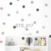 Altri adesivi decorativi Boho Decor Gli adesivi murali a pois sono adatti per gli adesivi murali della camera da letto delle ragazze per le decorazioni della camera dei bambini arcobaleno bohémien x0712