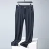 Pantaloni da uomo estivi resistenti ai raggi UV Ice SWilk Pantaloni casual sottili a prova di sole elasticizzati lunghi