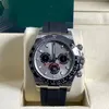 JVS Factory Maker Top Ultra Thin Watches 40mm 116500 116506 116509 116508 116520 Tjocklek 12,5 mm Cal.7750 Chronograph Work Mechanical Automatic Mens Wristwatches