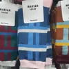 Damstrumpor Randig Rutstrumpa För Kvinna Besättning Vuxen Kawaii Dammode Sox Sporting Bomull Höst Vinter Kvinna Trendiga Calcetines