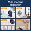 Electric Fans Desktop Fan Folding Electric Air Conditioner Justerbar Mini Fan Portable Flexible Air Cooler Barnvagn Klippfläkt Sovrum utomhus